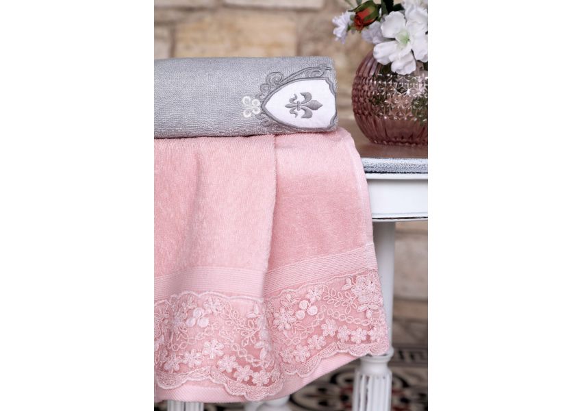 wedding towel & bathrobe set 